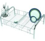 Escorredor Cama Cromado com Porta Talheres - 2070 Jomer - Imagem 2