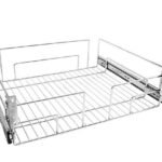 Gaveta Aramada c/ Trilhos para Módulo 45cm - Jomer 3371 Inox