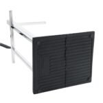 Papeleira de Chão Inox com Revisteiro Quadrado - Imagem 6