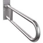 Barra Apoio Banheiro Articulada Inox 60cm - +Segura