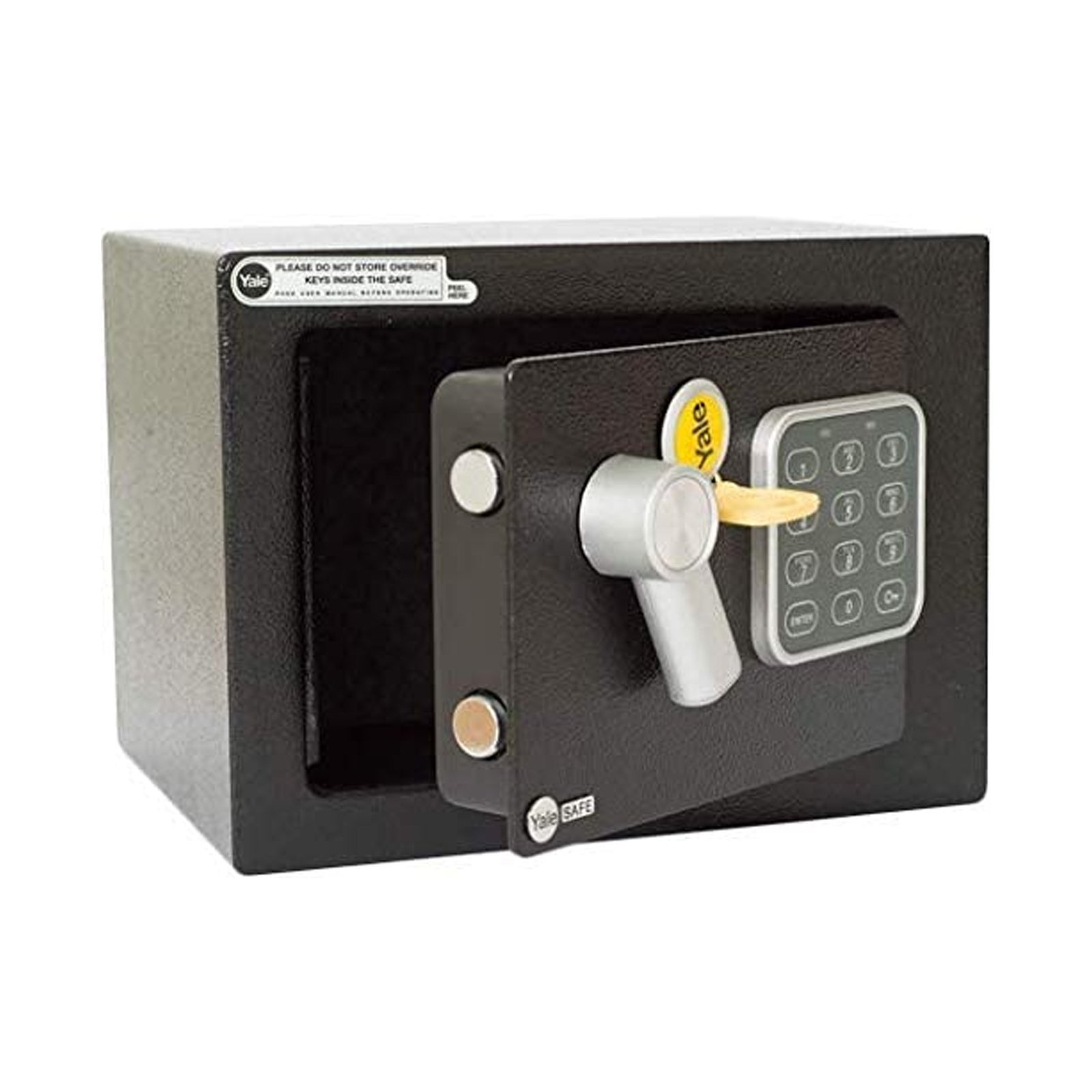 712769.jpg Cofre Digital Pequeno - Yale - Value Mini Preto - Imagem 1