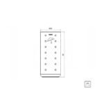 Porta Guarda Chuva Inox Tramontina - Escritório Empresa - Imagem 4