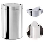 Lixeira Inox Basculante 5 litros