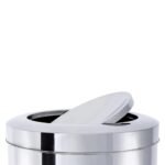 Lixeira Inox Basculante 5 litros - Imagem 2