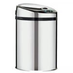 Lixeira Automática Premium com Sensor em Inox – 9 Litros