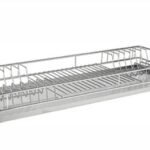Escorredor de Pratos Embutir 770x75x270mm Mód 800mm Inox