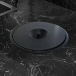 Lixeira de Embutir em Inox 3 Litros - Preto Fosco - Imagem 3