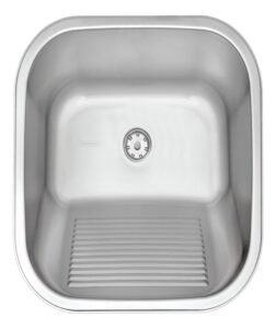 Tanque de encaixe Tramontina Hera 25L inox acetinado 40x40cm