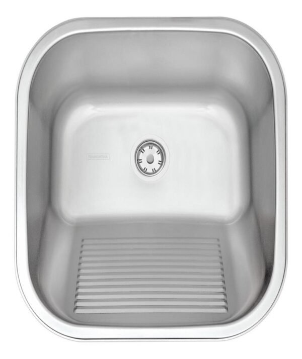 Tanque de encaixe Tramontina Hera 25L inox acetinado 40x40cm
