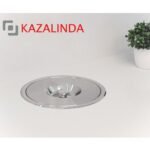 Lixeira de Embutir 5 Litros - Com Balde de Plástico e Tampa em Inox Polido - Imagem 4