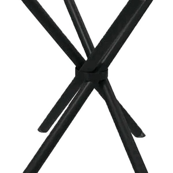 Base Pé De Mesa Palito Cor Preta - Flape