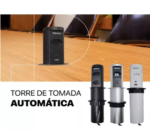 Torre de Tomadas Automática Retrátil para Moveis - 2 Usb - Imagem 3
