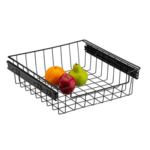 Gaveta Fruteira Preta Deslizante Embutir 370mm - 865 Schmitt - Imagem 2