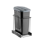 Lixeira Simples Deslizante 15 Litros Preta - Schmitt 0716 - Imagem 2