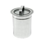 Lixeira de Embutir em Inox com Tampa Giratória 3 Litros - Imagem 5