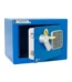 Cofre digital Yale azul compacto chave emergência segurança