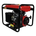 Gerador à gasolina diagonal motor MG-3000CL bivolt Motomil em fundo branco