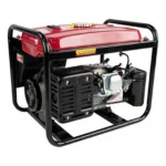 Gerador à gasolina traseiro MG-3000CL bivolt Motomil em fundo branco