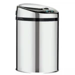 Lixeira Automática em Inox Premium 30 Litros com Sensor Infravermelho Kazalinda