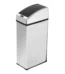 Lixeira automática quadrada inox 6 litros Kazalinda em fundo branco