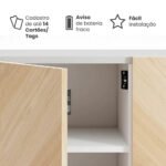 Fechadura Eletrônica Invisível Para Móveis Gavetas E Armários PPZ-1002 - Imagem 5