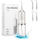 Limpador Bucal Irrigador Oral Portátil Bivolt Branco
