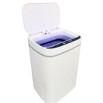Lixeira Inteligente Automática Branca com Sensor e Led 13L - Imagem 2