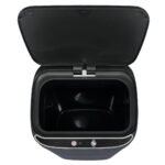 Lixeira Inteligente Automática Preta com Sensor e Led 13L - Imagem 7