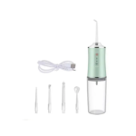 Limpador Bucal Irrigador Oral Portátil Bivolt Verde
