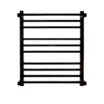 Toalheiro Térmico Quadrado Preto Inox Kazalinda | Timer e Temp. Touch | Bivolt - Imagem 3