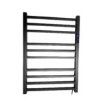 Toalheiro Térmico Quadrado Preto Inox Kazalinda | Timer e Temp. Touch | Bivolt - Imagem 2