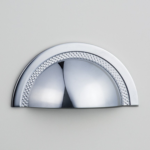 Puxador Shell 64mm Cromado Zen Design - Imagem 3