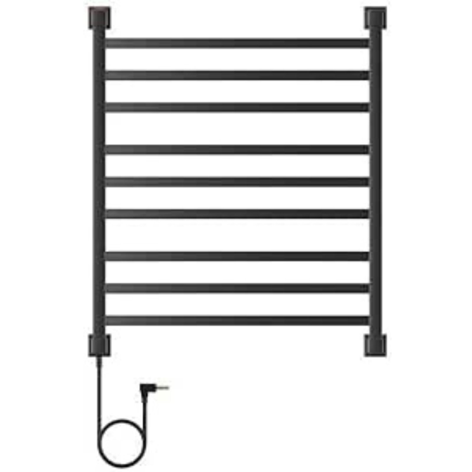 6243152-8.jpg Toalheiro Aquece Luxo Preto Clean - Imagem 1