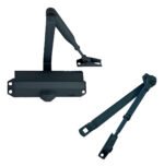 Mola Aérea para Porta PPZ200 Preta Papaiz - Imagem 7