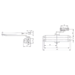 Mola Aérea para Porta PPZ200 Preta Papaiz - Imagem 10