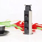 Torre Multiplug Retrátil com 3 Tomadas em Inox Escovado - KZI - Imagem 6