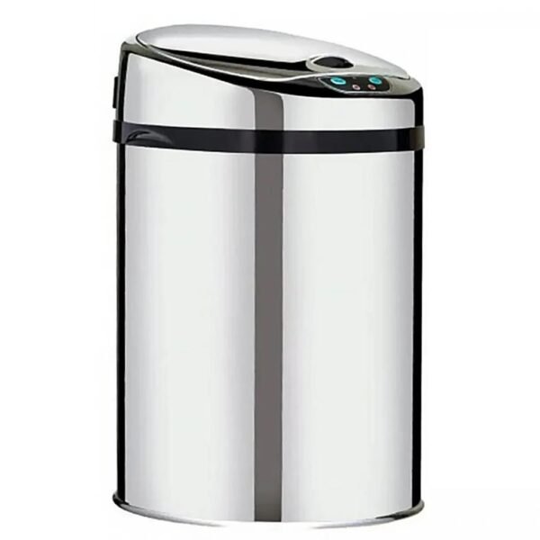 Lixeira Automática Premium com Sensor em Inox – 30 Litros