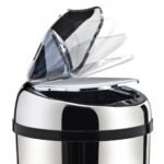 Lixeira Automática Premium com Sensor em Inox – 30 Litros - Imagem 3