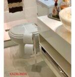 Papeleira de Chão Quadrada Dupla em Inox 304 - KZI - Imagem 3