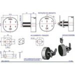 Fechadura Digital M1602 para Móveis 0216020ca - Papaiz - Imagem 5