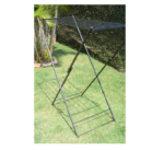 Varal de chão 7 Varetas Alumínio Preto para Lençol - Imagem 2