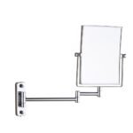 Espelho Retangular Articulado Cromado E6535 - Italyline - Imagem 7