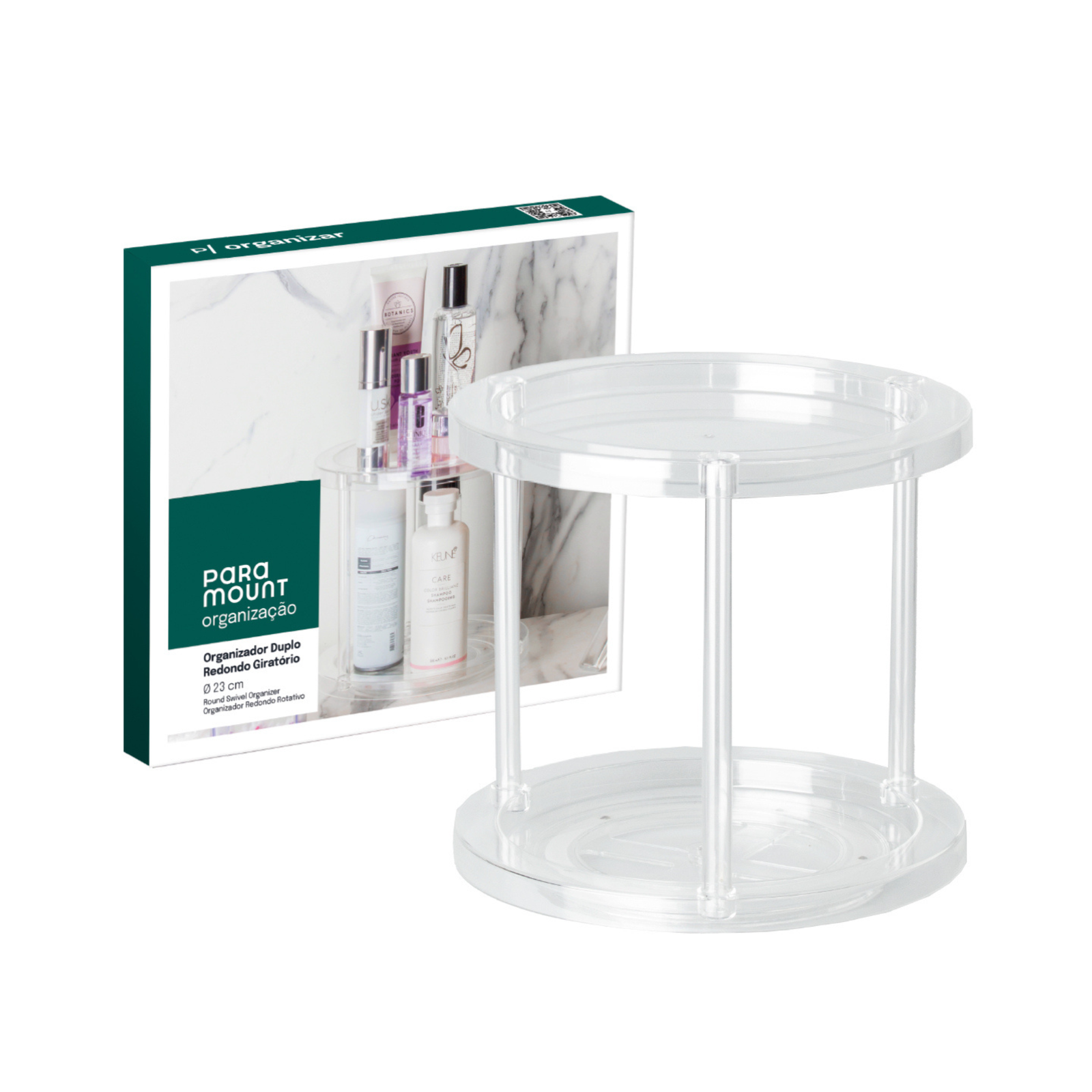 7373794.png Organizador Diamond Duplo Giratório 23CM 1975 Paramount - Imagem 1