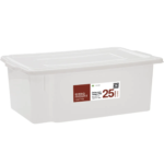Caixa Com Tampa Linha Pro 25 Litros Branca 521 Paramount