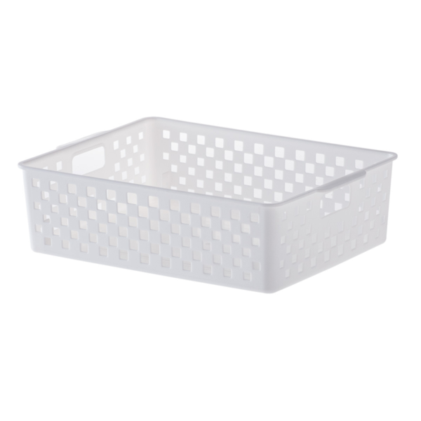 Cesto Organizador Quadratta Branco 891 Paramount