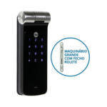 Fechadura Eletrônica Biométrica Yale Ydf 40A Rl - Trinco Rolete - Imagem 3