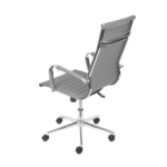 Cadeira de Escritorio Office 3301 Alta Cinza Or Design - Imagem 3
