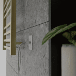 Toalheiro Termico Quadrado Dourado Escovado c/ Timer Direito ou Esquerdo - Imagem 10