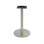 Base de mesa inox redonda OR 2202 bistrô em fundo branco