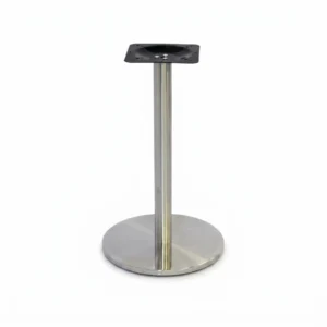Base de mesa inox redonda OR 2202 bistrô em fundo branco